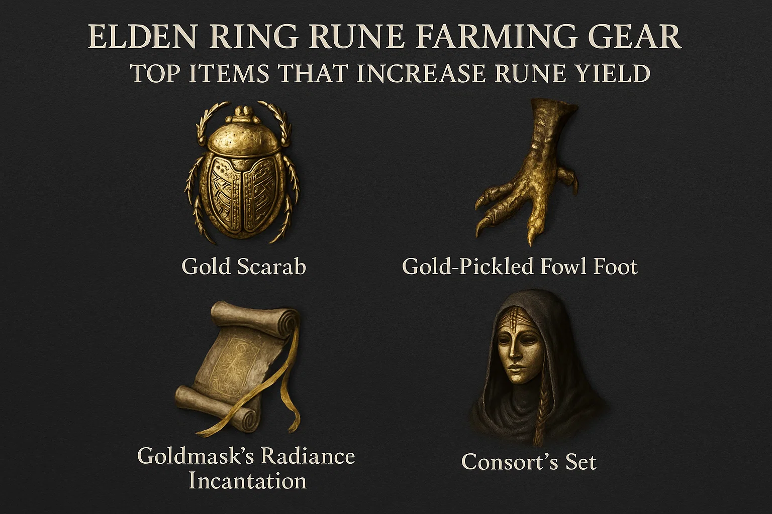 Elden Ring Rune Farming Gear: Top Items That Increase Rune Yield