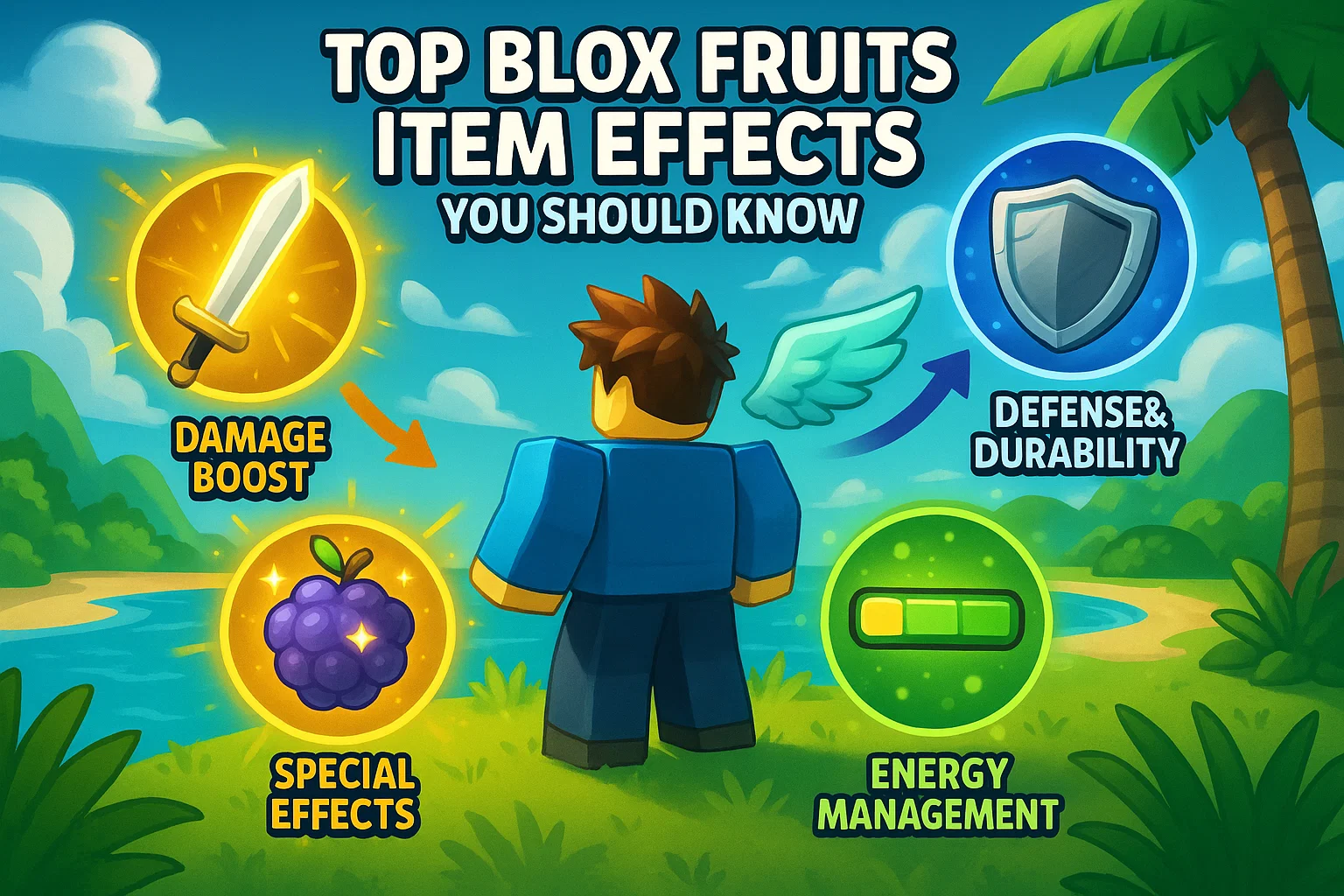 Top Blox Fruits Item Effects You Should Know Before Playing