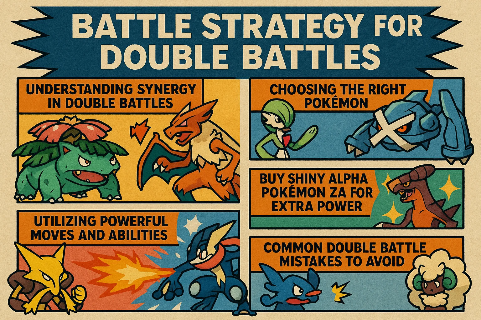 Pokémon Legends: Z-A Battle Strategy for Double Battles