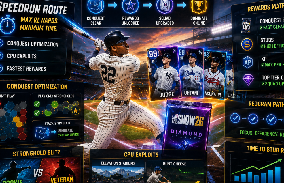 Mastering Speedrun Routes in MLB The Show 26’s Busy Summer Season