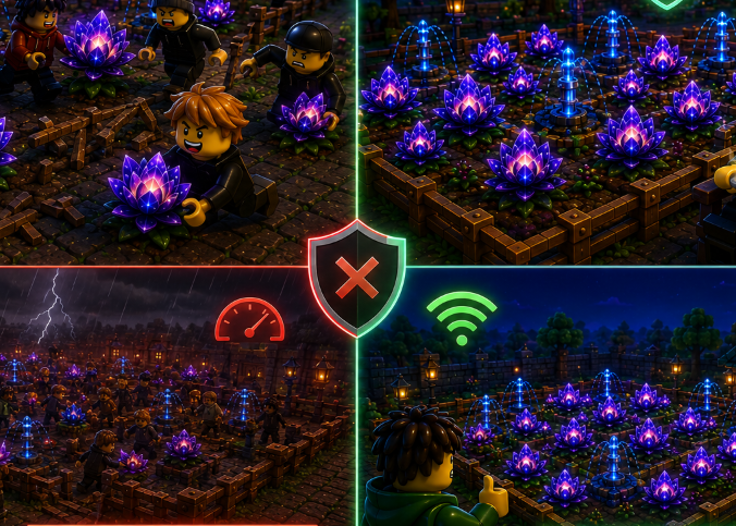Why Private Servers Are Mandatory for Late-Game Sprinkler AFK Farming in Grow a Garden 2