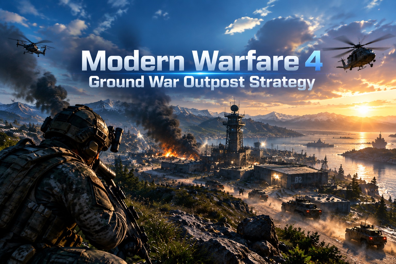 Modern Warfare 4 Ground War Outpost Strategy